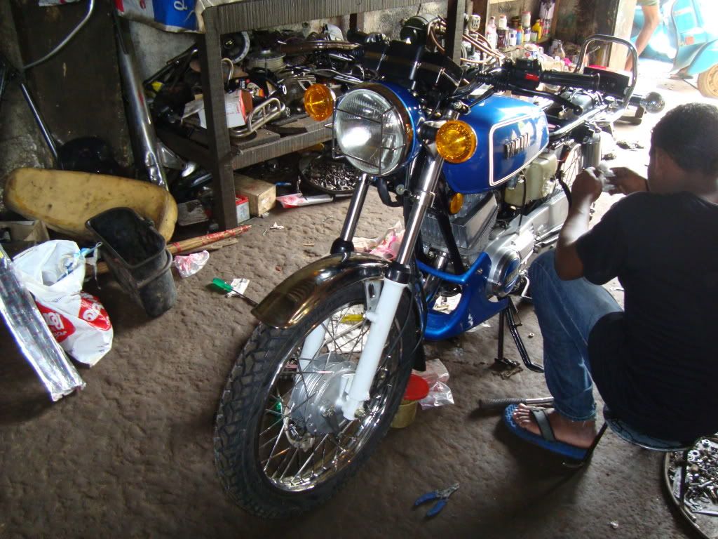 yamaha rx100 new chassis price